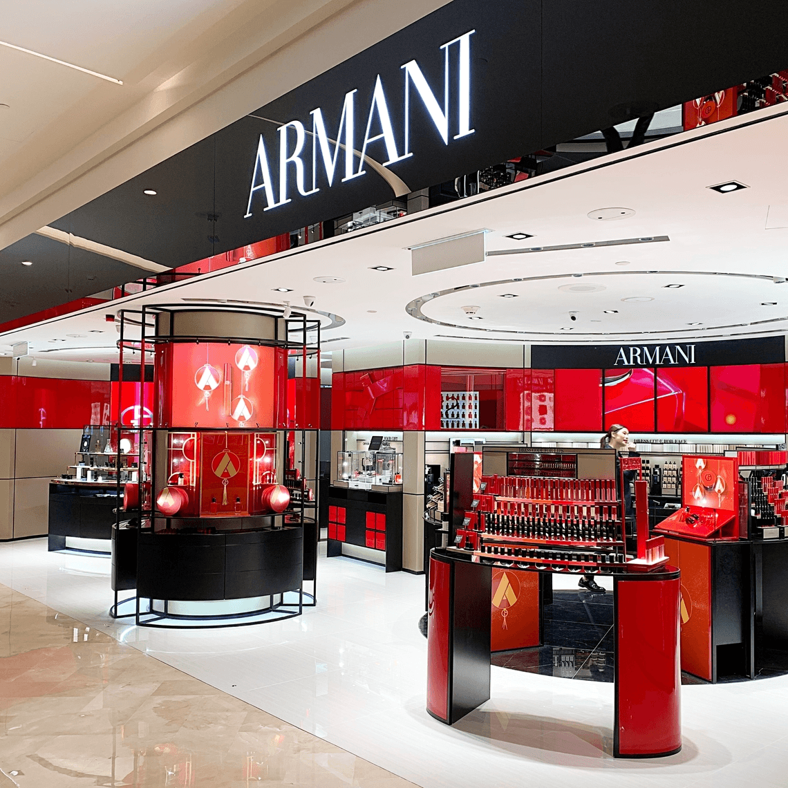 giorgio armani cosmetics klcc