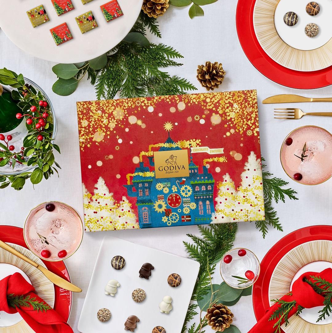 Celebrate the Magic of Christmas with Godiva’s Holiday Collection
