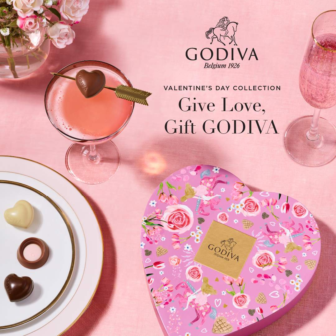 Godiva x Victoria's Secret Valentine's Collection